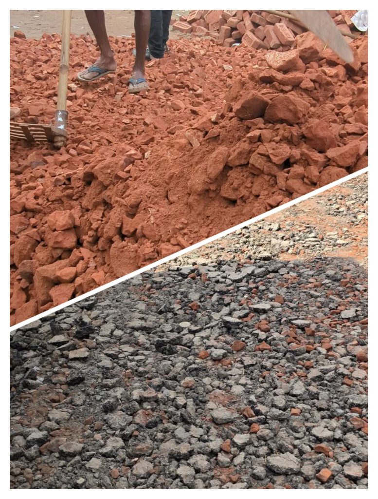 <span>প্রশাসনের নির্দেশ অমান্য করে নিম্নমানের সামগ্রীতে আবারও চলছে সড়ক নির্মাণ কাজ। / </span>বকশীগঞ্জে নিম্নমানের সামগ্রীতে সড়ক নির্মাণে অনিয়মের অভিযোগ, ক্ষোভ স্থানীয়দের