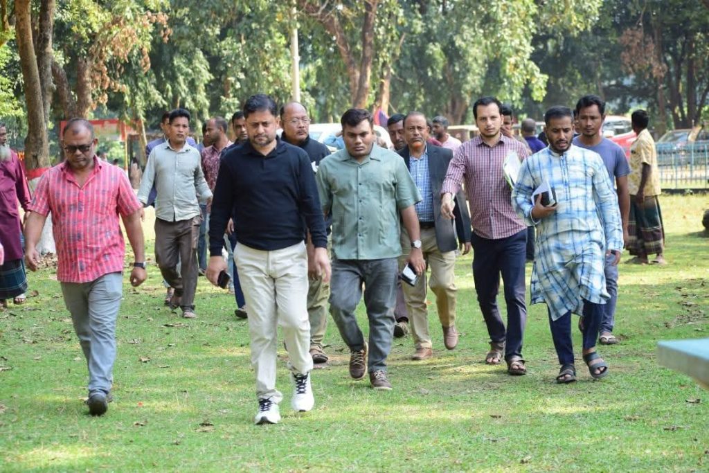 ঝিনাইগাতীর গজনী অবকাশ পর্যটন কেন্দ্র পরিদর্শন করলেন শেরপুরের জেলা প্রশাসক