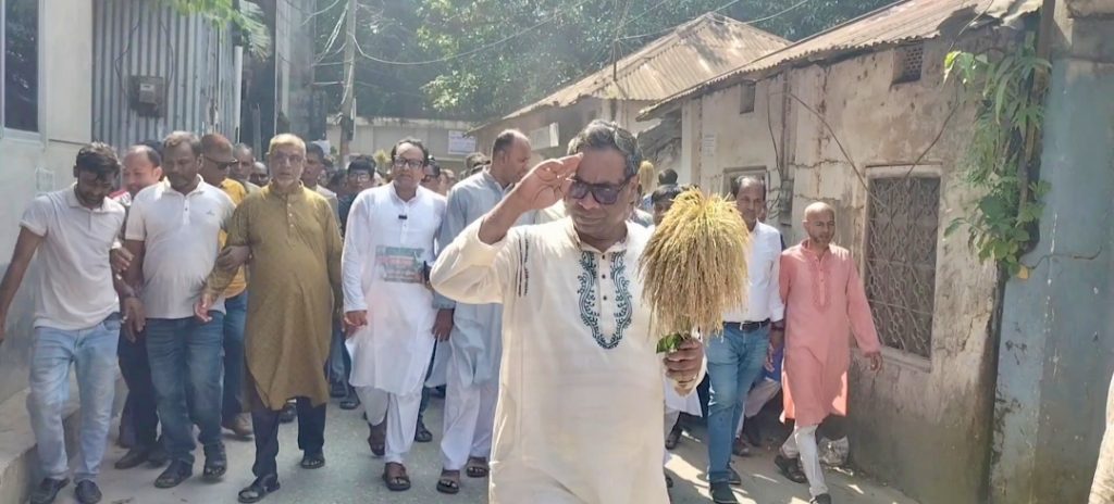 হযরত মখদুম শাহদৌলা (রহঃ) এর মাজার জিয়ারতের মধ্য দিয়ে নির্বাচনী প্রচারণা শুরু করলেন ড. এম. এ. মুহিত