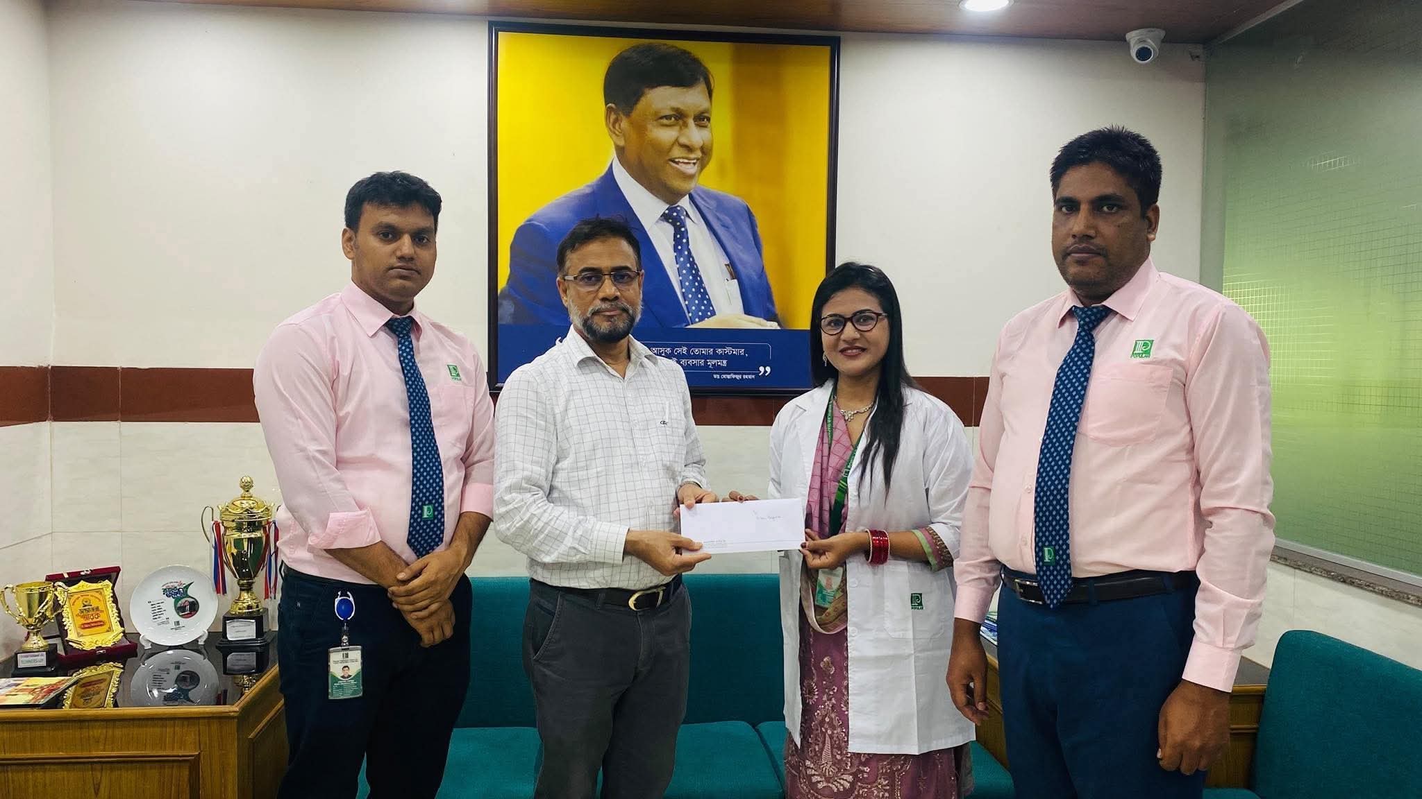 সততা ও নিষ্ঠার স্বীকৃতি পপুলার ডায়াগনস্টিক সেন্টারে ভোলার মেয়ে সিমার পদোন্নতি