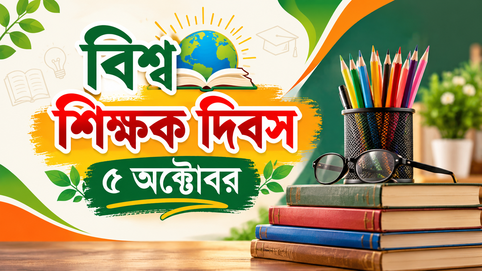 বিশ্ব শিক্ষক দিবসে শিক্ষকদের প্রতি শ্রদ্ধা জানালেন অধ্যক্ষ আওলাদ হোসেন